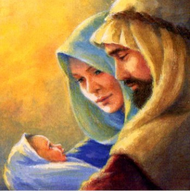 Mary And Baby Jesus Christmas Cards 
